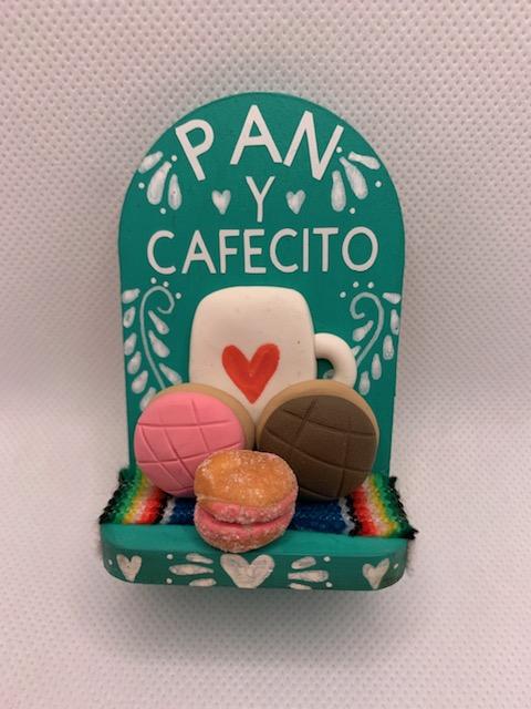 Small Pan Y Cafecito Altar