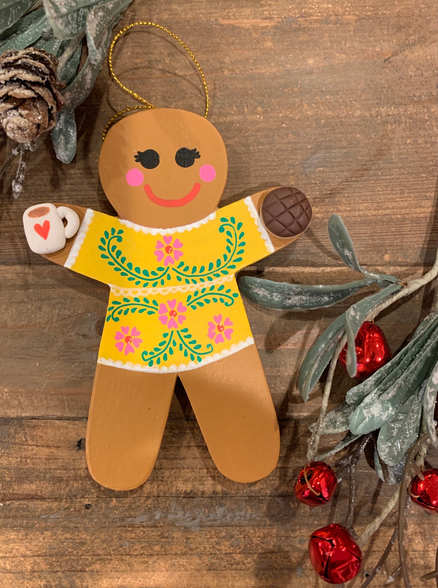 Gingerbread Comadre (Yellow Blouse)